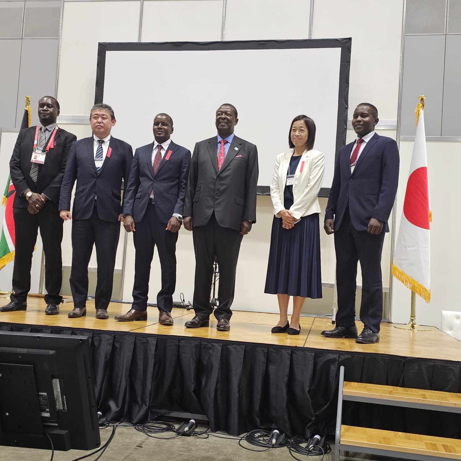 KIJA Leadership amongst other delegates at TICAD 9